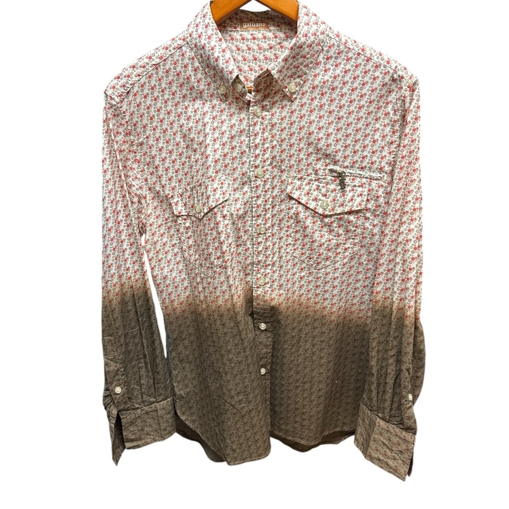 John Galliano button down shirt